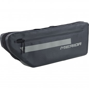 Велосумка под раму MERIDA Travel Framebag, 4,6L, 15*44*7cm, Medium 246гр. Black/Grey (2276004336)